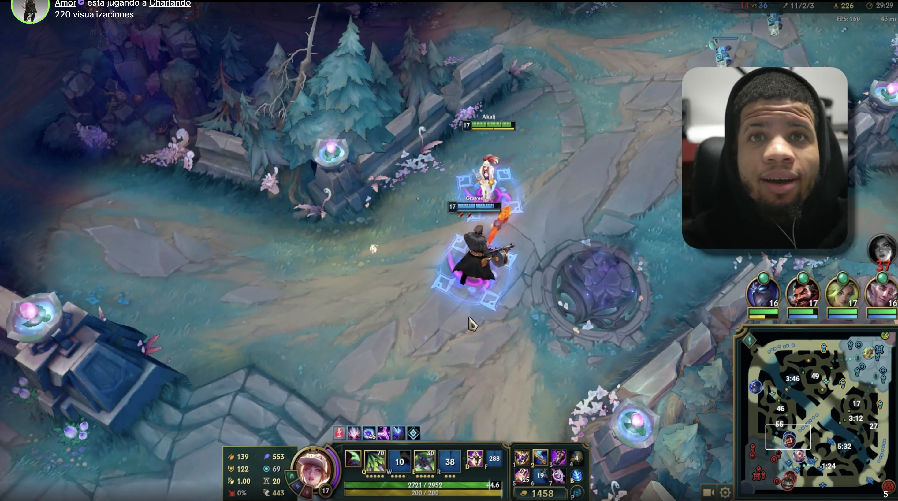 Gaming visual for Amorenlol